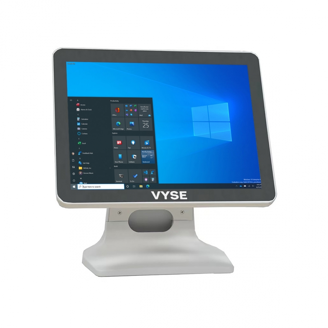 Pos All In One T�ctil 15 Intel Core I5 8gb 256gb Ssd